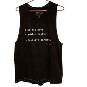 GAME OF THRONES I DO NOT HAVE A GENTLE SHIRT SIZE XXL TANK TOP *Read*